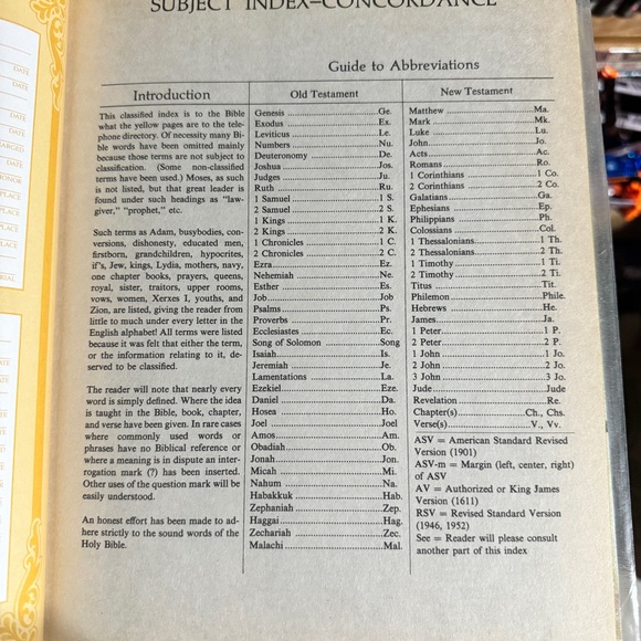 Vintage 1971 Holy Bible King James Our Family Bible Version Old and New Regency - Picture 13 of 14